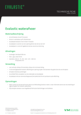 Evalastic waterafvoer - TF